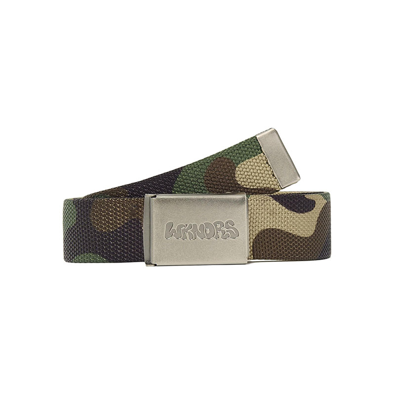 WKNDRS(ウィーケンダーズ)/ GRAFFITI LOGO BELT -3.COLOR-(CAMO)