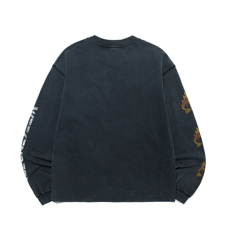 WKNDRS(ウィーケンダーズ)/ FIRE BARREL LS T-SHIRT -2.COLOR-