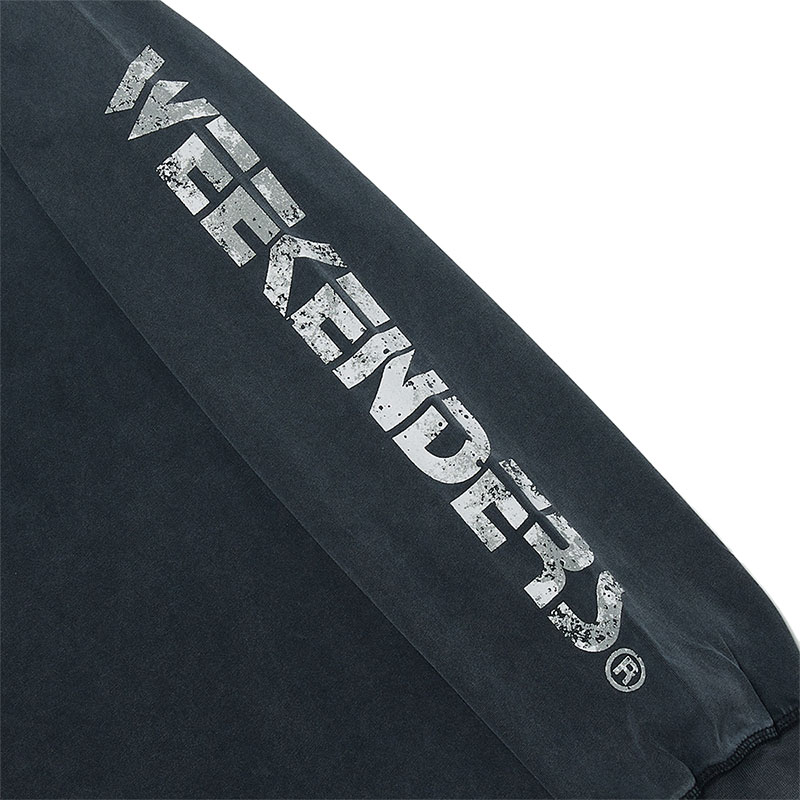 WKNDRS(ウィーケンダーズ)/ FIRE BARREL LS T-SHIRT -2.COLOR-