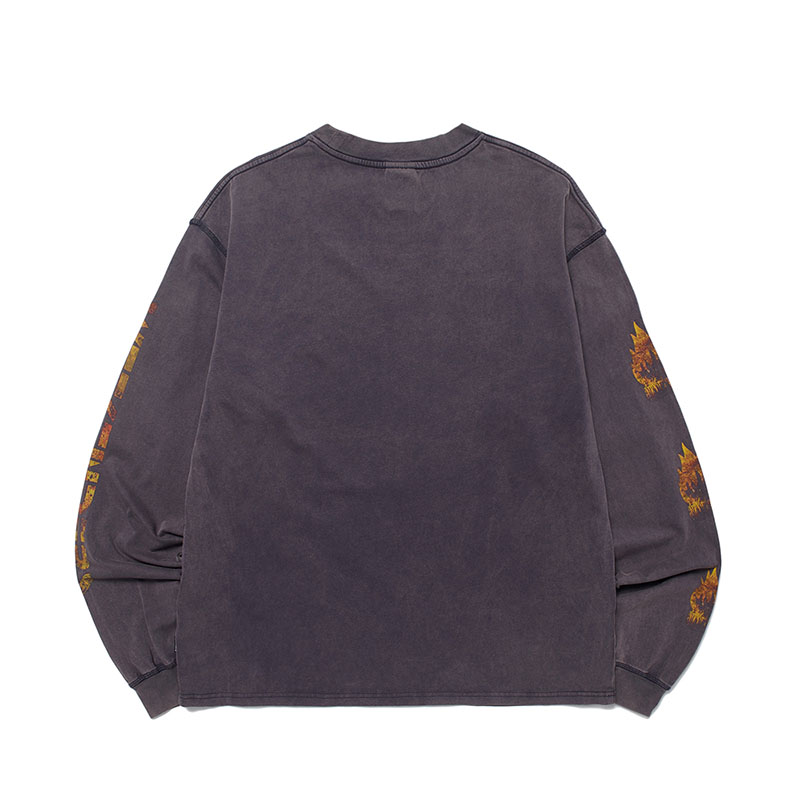 WKNDRS(ウィーケンダーズ)/ FIRE BARREL LS T-SHIRT -2.COLOR-