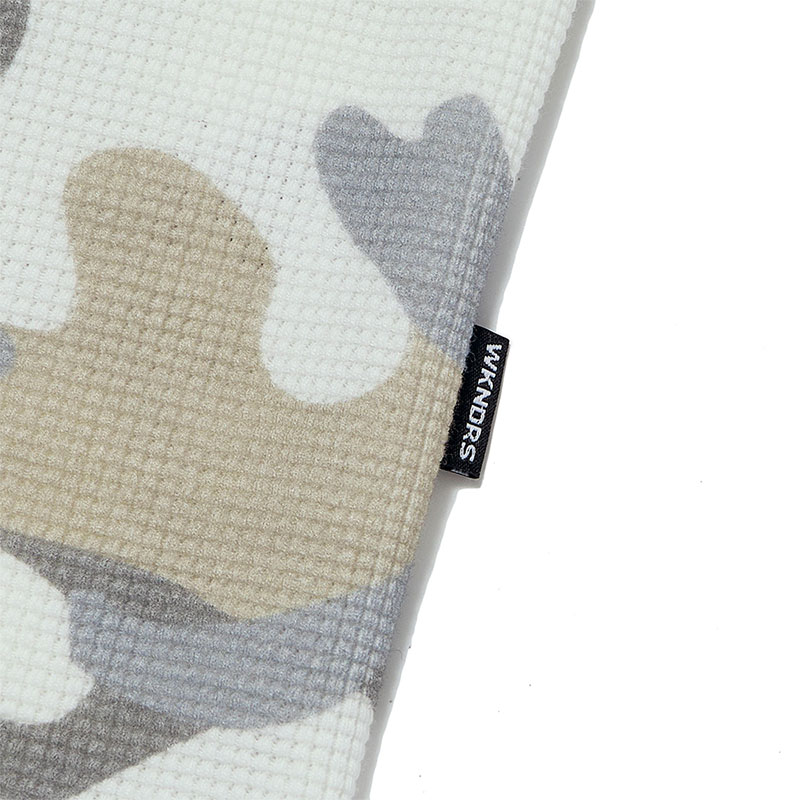 WKNDRS(ウィーケンダーズ)/ CAMO WAFFLE LS T-SHIRT -2.COLOR-