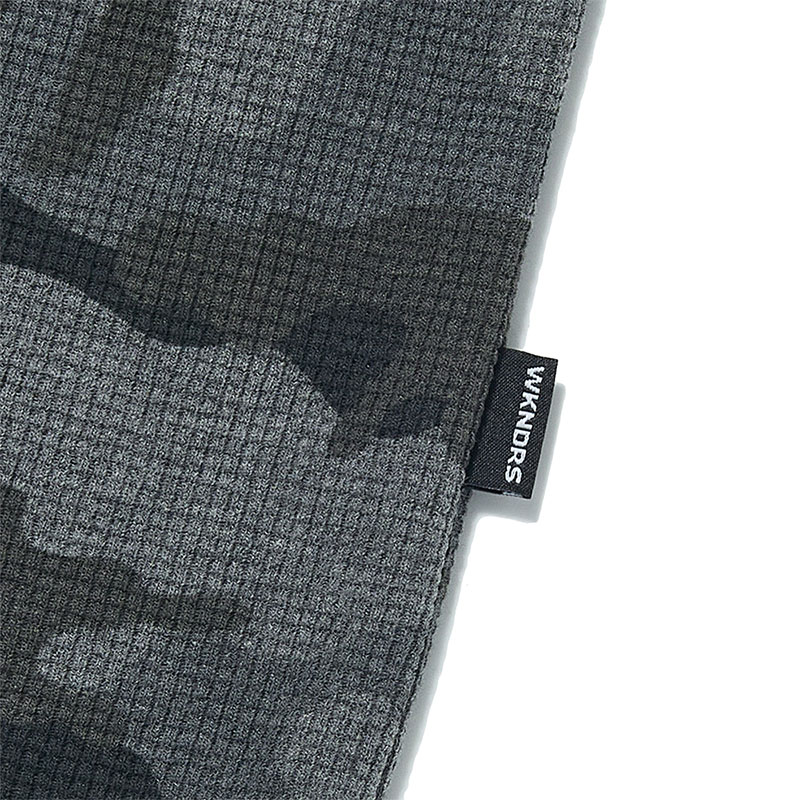 WKNDRS(ウィーケンダーズ)/ CAMO WAFFLE LS T-SHIRT -2.COLOR-