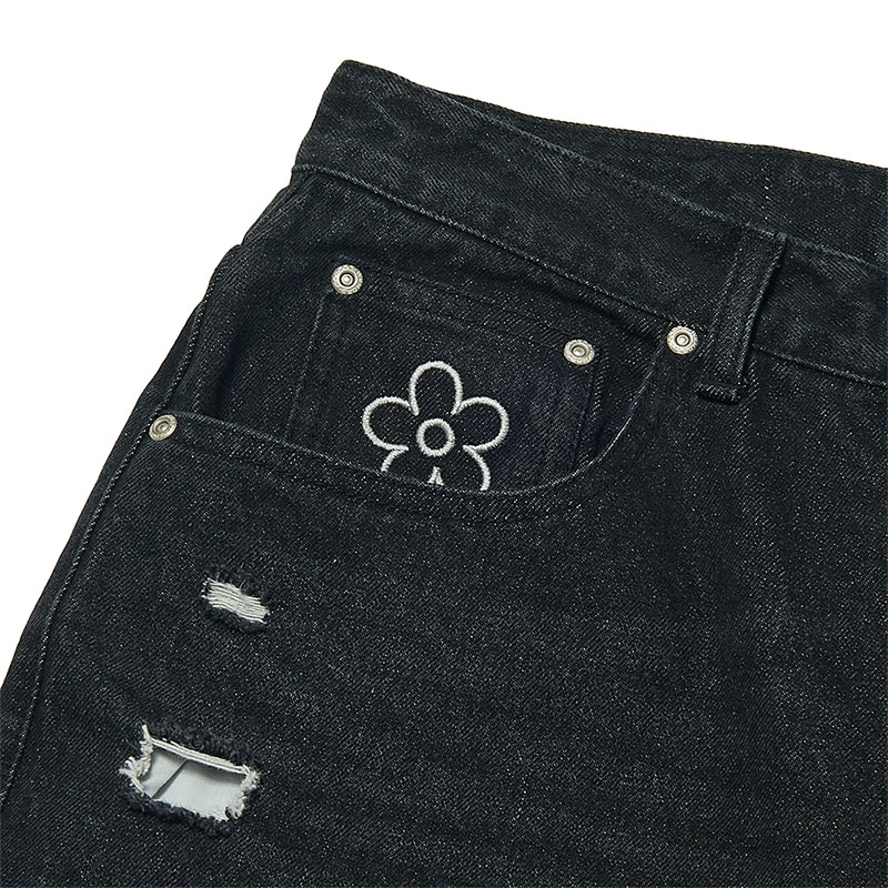WKNDRS(ウィーケンダーズ)/ FLORAL DENIM PANTS -2.COLOR-