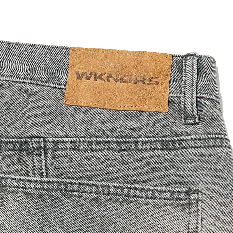 WKNDRS(ウィーケンダーズ)/ PATCH WORK DENIM SHORTS -2.COLOR-