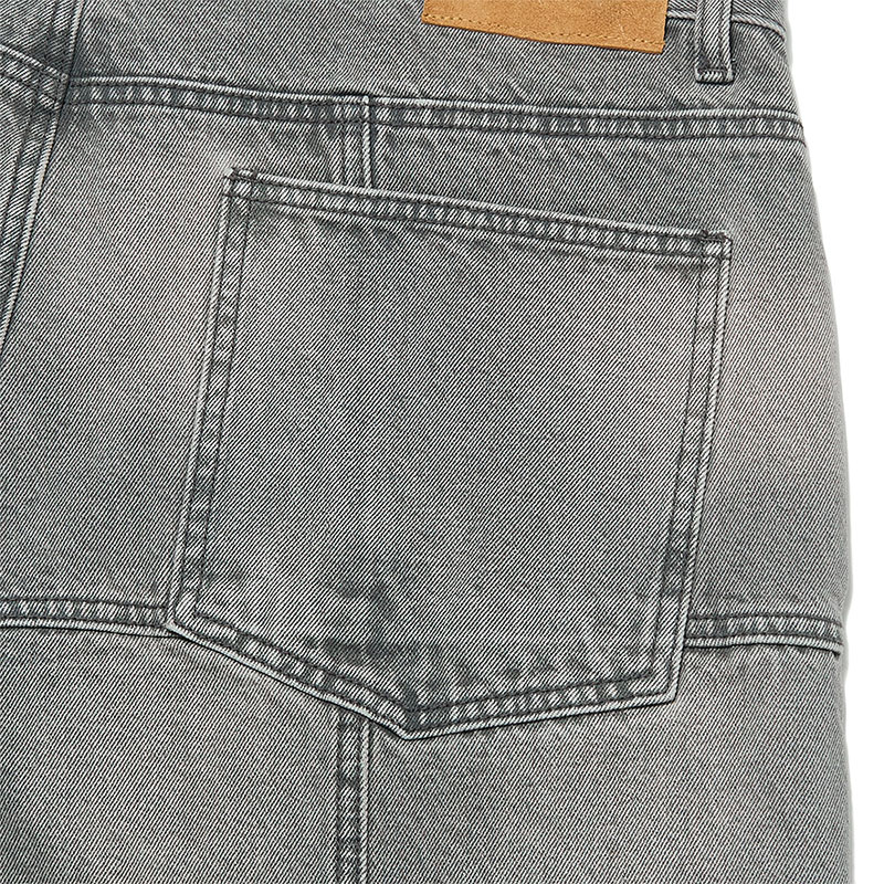 WKNDRS(ウィーケンダーズ)/ PATCH WORK DENIM SHORTS -2.COLOR-