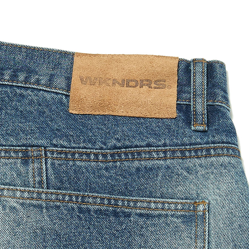 WKNDRS(ウィーケンダーズ)/ PATCH WORK DENIM SHORTS -2.COLOR-