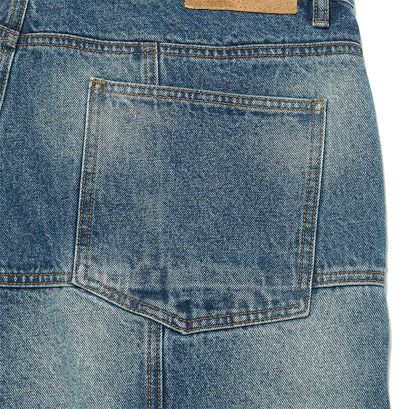 WKNDRS(ウィーケンダーズ)/ PATCH WORK DENIM SHORTS -2.COLOR-