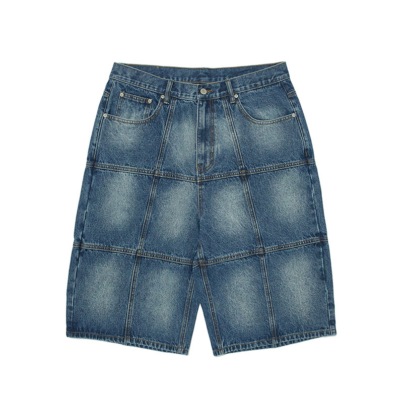 WKNDRS(ウィーケンダーズ)/ PATCH WORK DENIM SHORTS -2.COLOR-(DENIM)