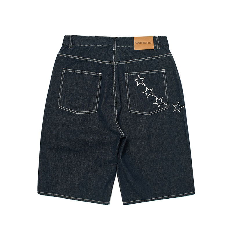 WKNDRS(ウィーケンダーズ)/ STARS DENIM SHORTS -DENIM-