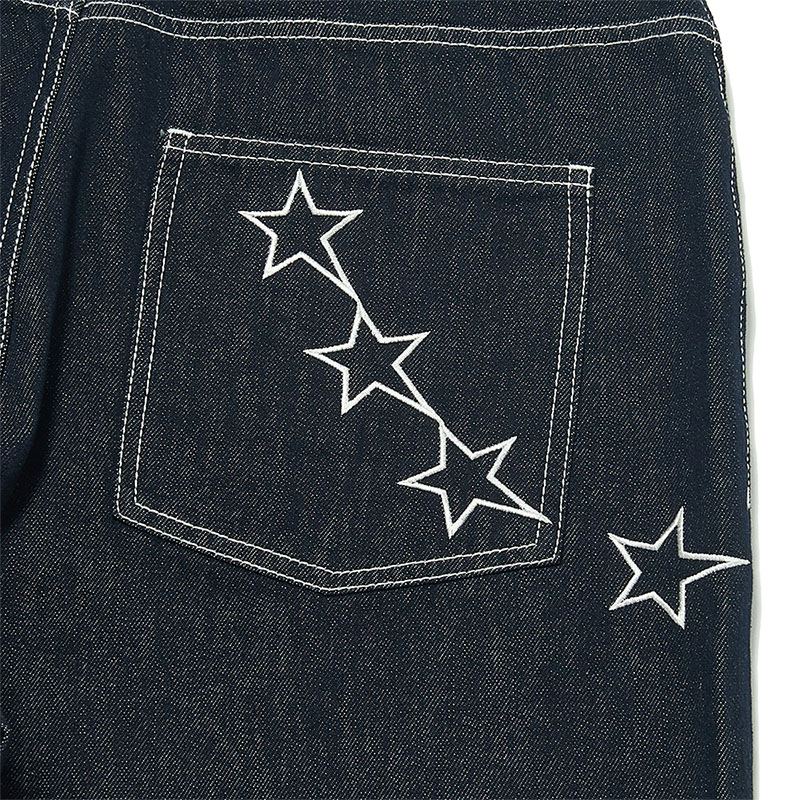 WKNDRS(ウィーケンダーズ)/ STARS DENIM SHORTS -DENIM-