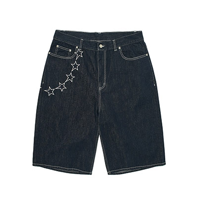 WKNDRS(ウィーケンダーズ)/ STARS DENIM SHORTS -DENIM-