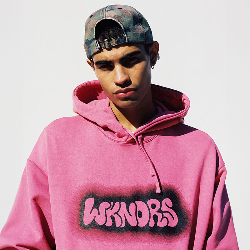 WKNDRS(ウィーケンダーズ)/ GRAFFITI LOGO CAP -2.COLOR-