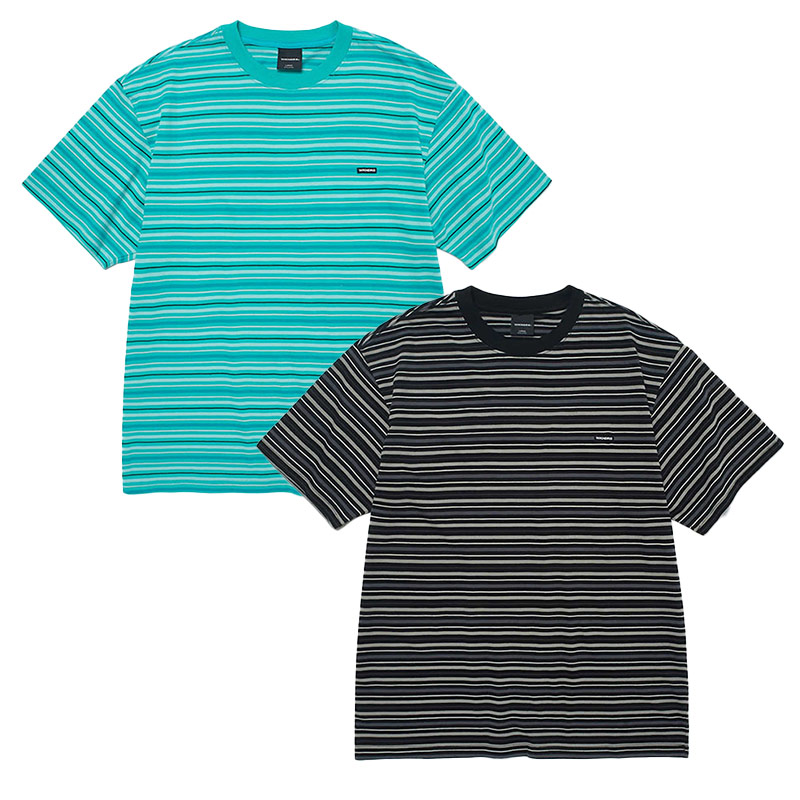 WKNDRS(ウィーケンダーズ)/ STRIPED T-SHIRT -2COLOR-