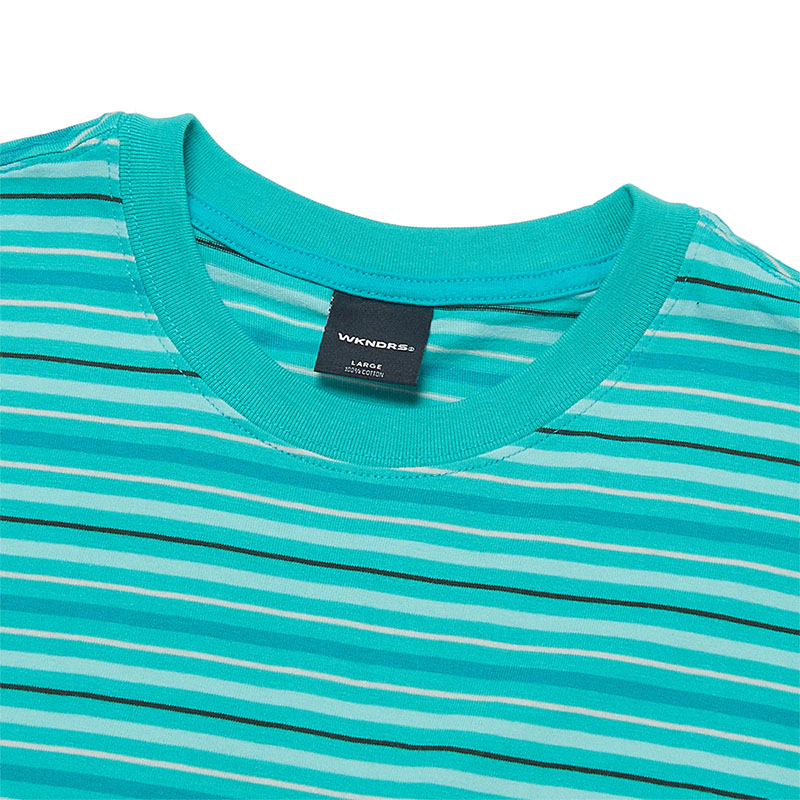 WKNDRS(ウィーケンダーズ)/ STRIPED T-SHIRT -2COLOR-