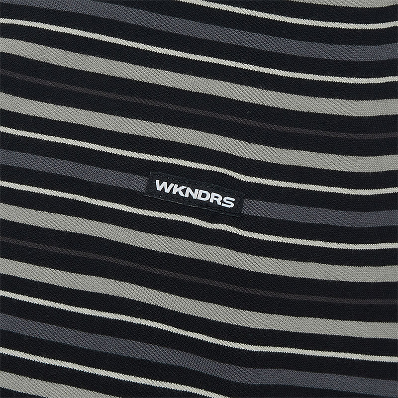 WKNDRS(ウィーケンダーズ)/ STRIPED T-SHIRT -2COLOR-