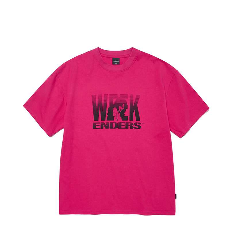 WKNDRS(ウィーケンダーズ)/ GIRL T-SHIRT -PINK-