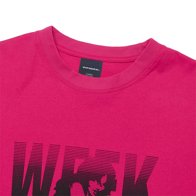 WKNDRS(ウィーケンダーズ)/ GIRL T-SHIRT -PINK-