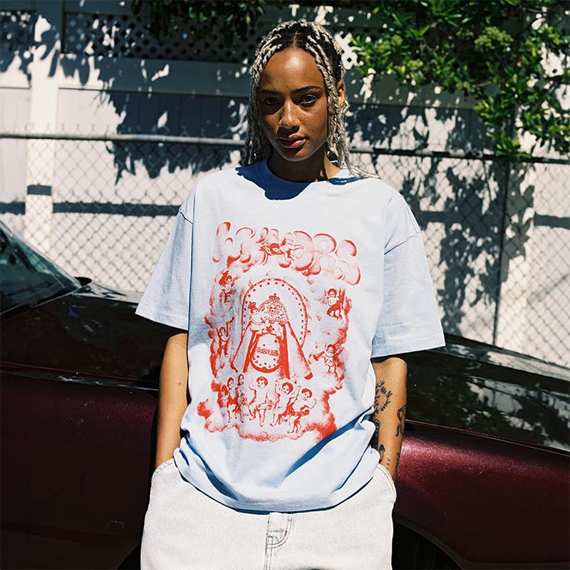 WKNDRS(ウィーケンダーズ)/ ANGELS T-SHIRT -3COLOR-