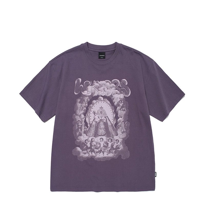 WKNDRS(ウィーケンダーズ)/ ANGELS T-SHIRT -3COLOR-(PURPLE)