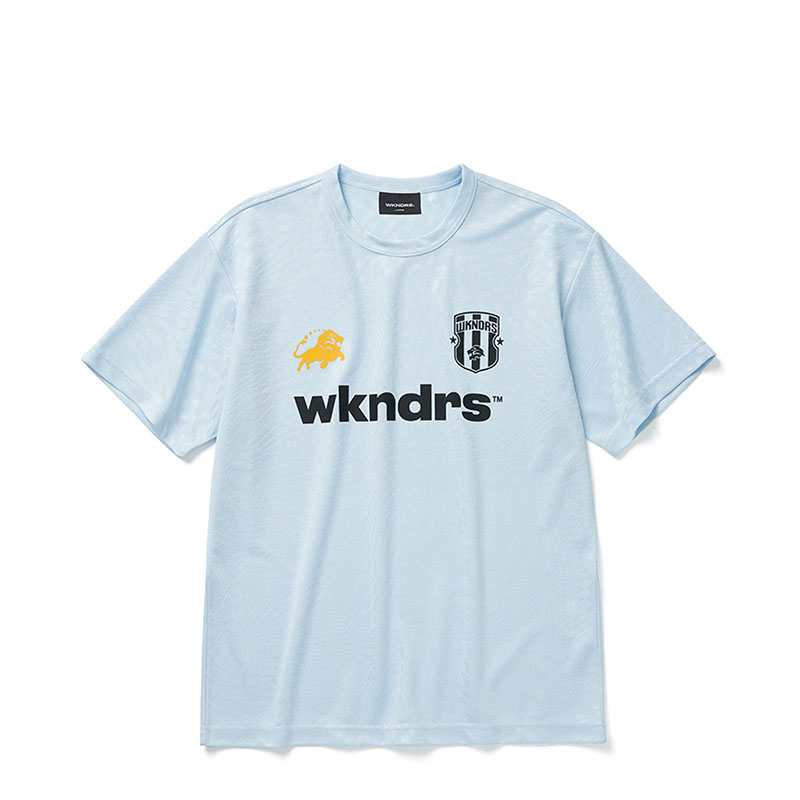 WKNDRS(ウィーケンダーズ)/ KING SOCCER SS JERSEY -3COLOR-(S.BLUE)