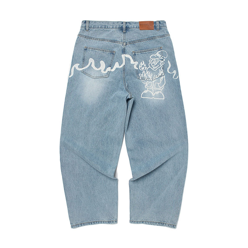 WKNDRS(ウィーケンダーズ)/ DWARF DENIM PANTS  -L.DENIM-