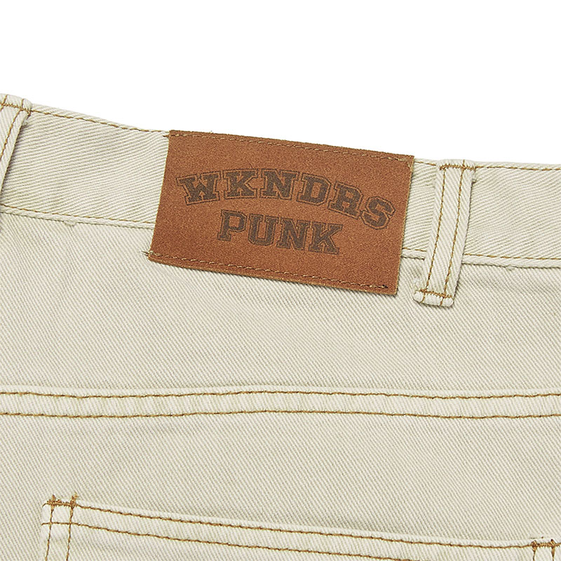 WKNDRS(ウィーケンダーズ)/ PUNK DENIM SHORTS -2COLOR-