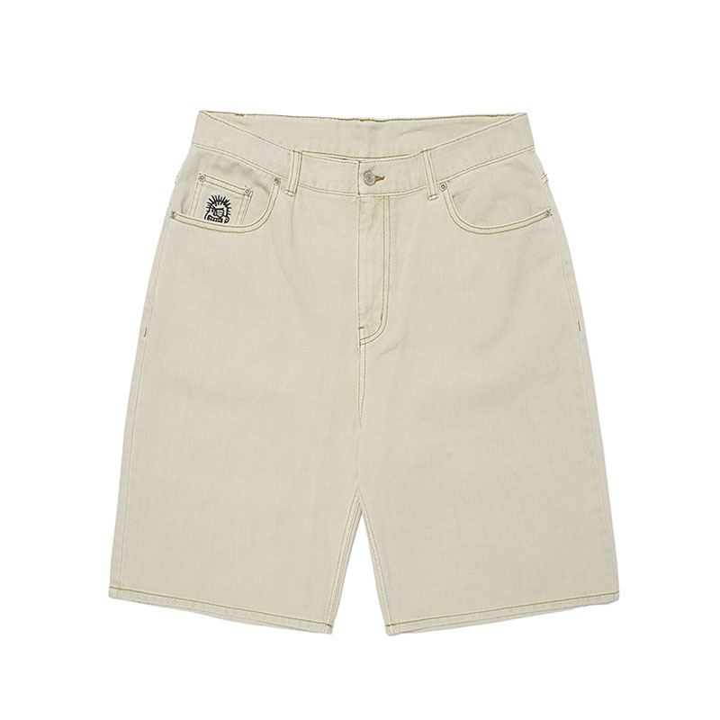 WKNDRS(ウィーケンダーズ)/ PUNK DENIM SHORTS -2COLOR-(IVORY)