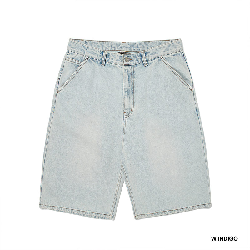 WKNDRS(ウィーケンダーズ)/ COWBOY DENIM SHORTS -2COLOR-