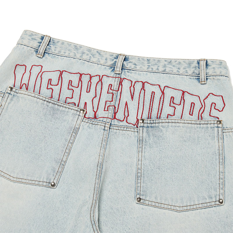WKNDRS(ウィーケンダーズ)/ COWBOY DENIM SHORTS -2COLOR-