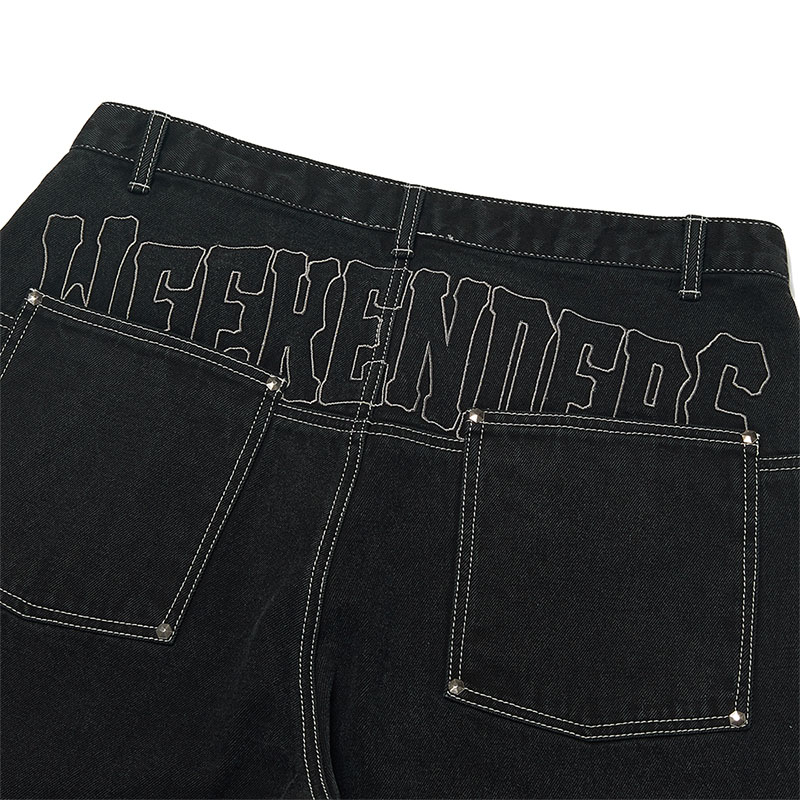 WKNDRS(ウィーケンダーズ)/ COWBOY DENIM SHORTS -2COLOR-