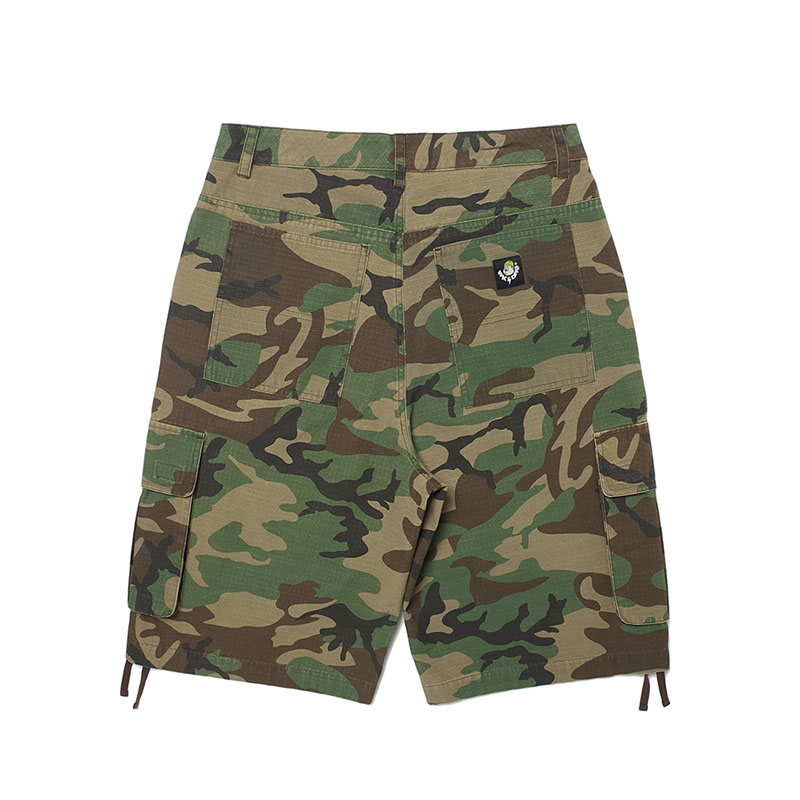 WKNDRS(ウィーケンダーズ)/ RIPSTOP CARGO SHORTS -BROWN-