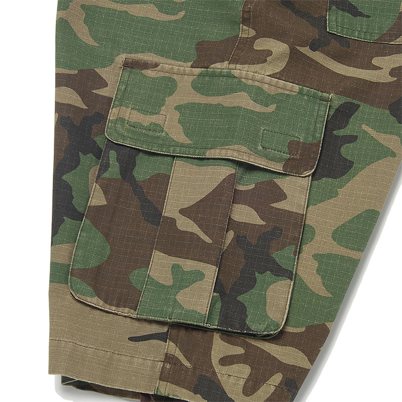 WKNDRS(ウィーケンダーズ)/ RIPSTOP CARGO SHORTS -BROWN-