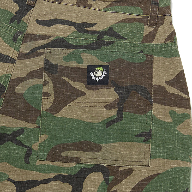 WKNDRS(ウィーケンダーズ)/ RIPSTOP CARGO SHORTS -BROWN-