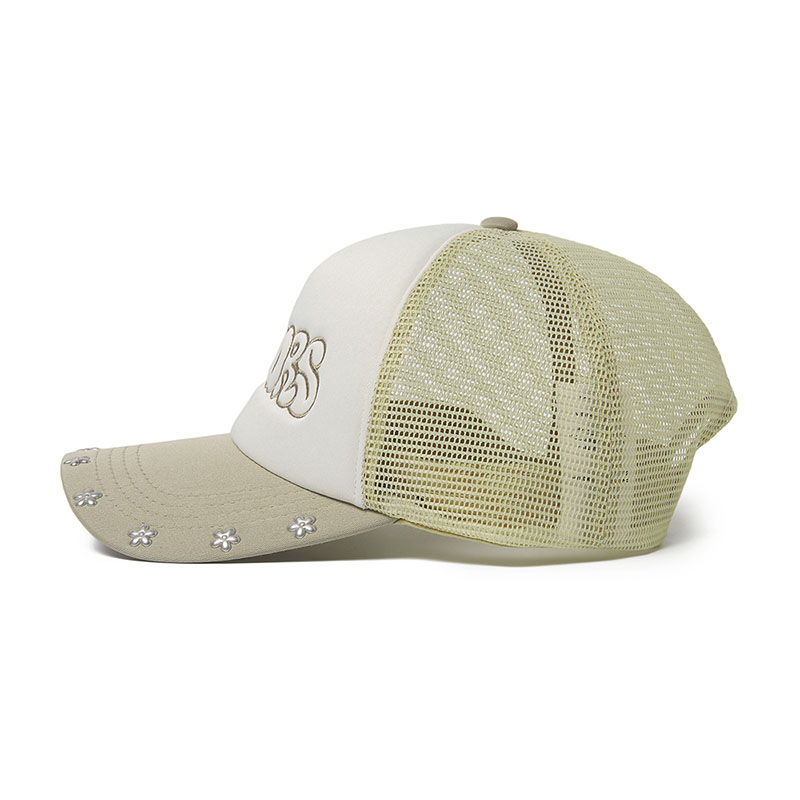 WKNDRS(ウィーケンダーズ)/ FLORAL TRUCKER CAP -2COLOR-