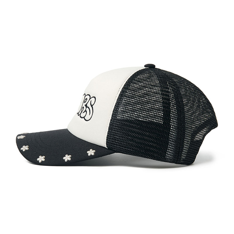 WKNDRS(ウィーケンダーズ)/ FLORAL TRUCKER CAP -2COLOR-