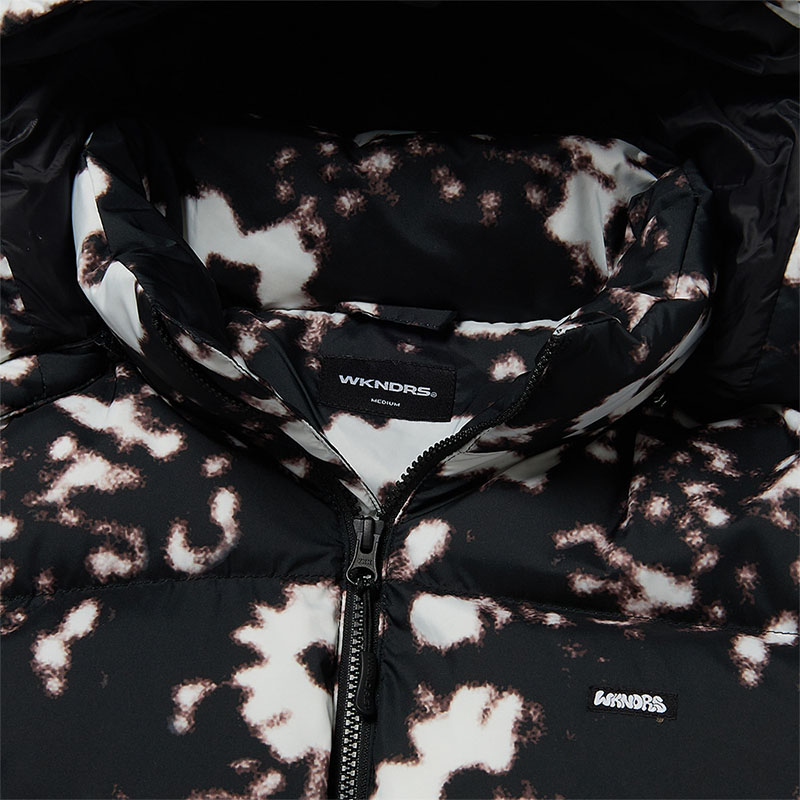 WKNDRS(ウィーケンダーズ)/ G-LOGO PUFFER JACKET -FLOWER-