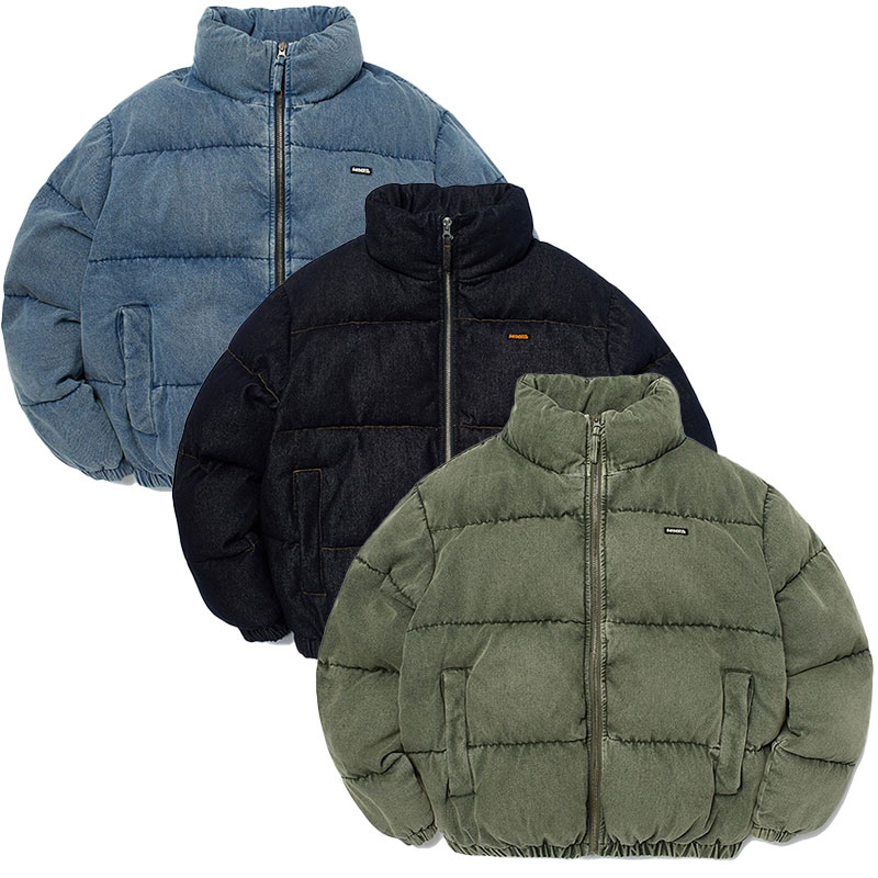 WKNDRS(ウィーケンダーズ)/ DENIM PUFFER JACKET -3COLOR-