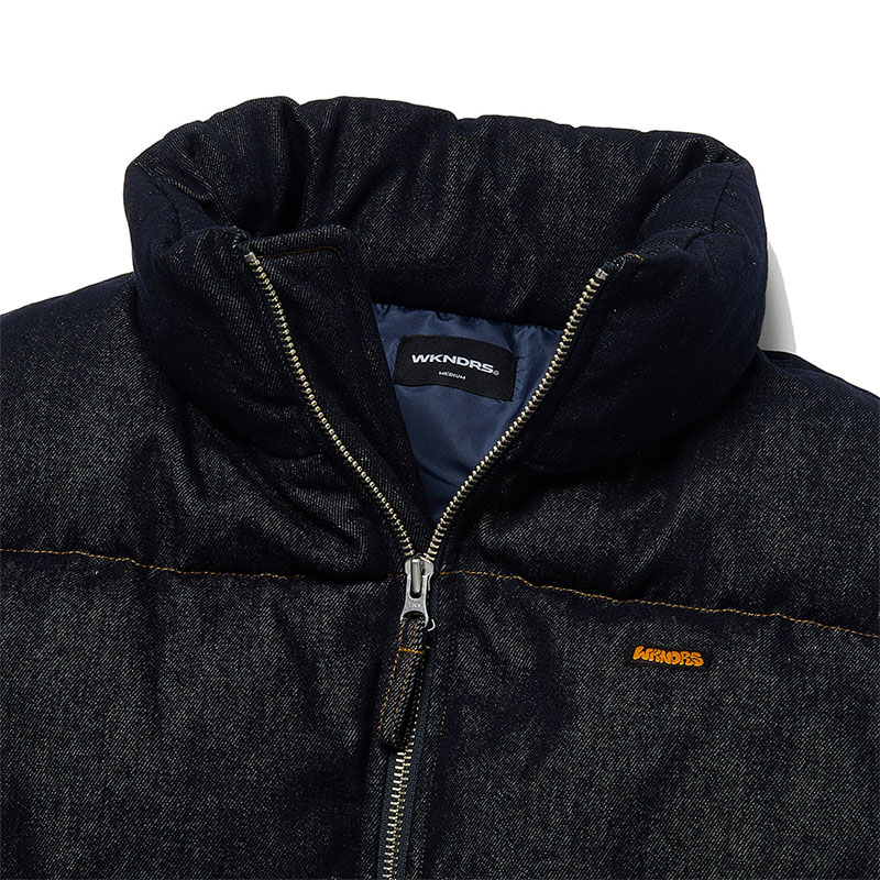 WKNDRS(ウィーケンダーズ)/ DENIM PUFFER JACKET -3COLOR-