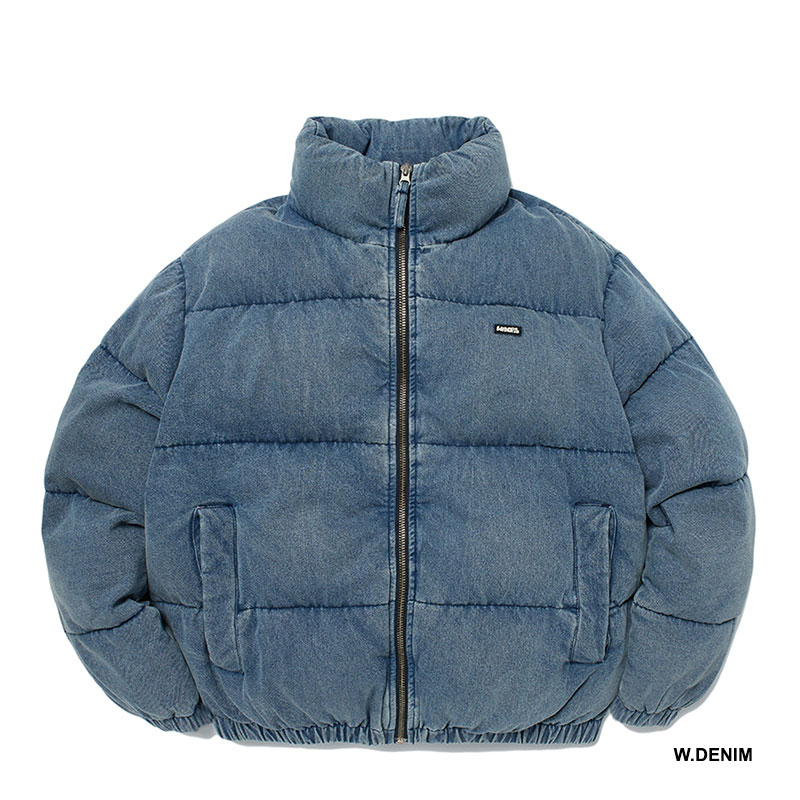 WKNDRS(ウィーケンダーズ)/ DENIM PUFFER JACKET -3COLOR-