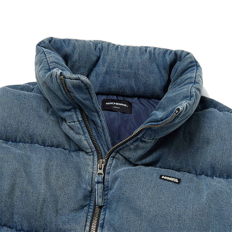 WKNDRS(ウィーケンダーズ)/ DENIM PUFFER JACKET -3COLOR-