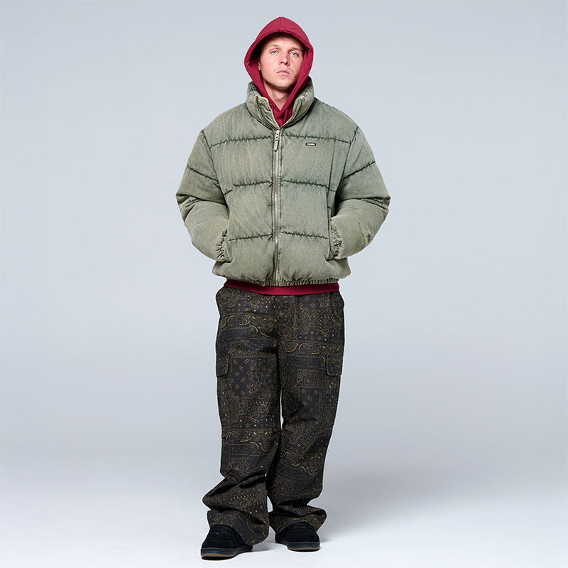 WKNDRS(ウィーケンダーズ)/ DENIM PUFFER JACKET -3COLOR-