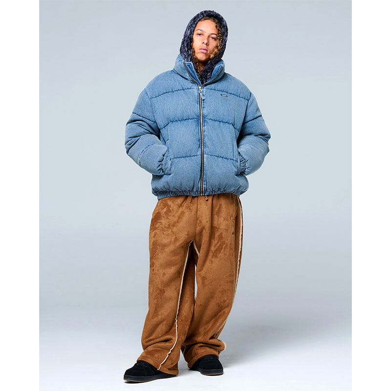 WKNDRS(ウィーケンダーズ)/ DENIM PUFFER JACKET -3COLOR-