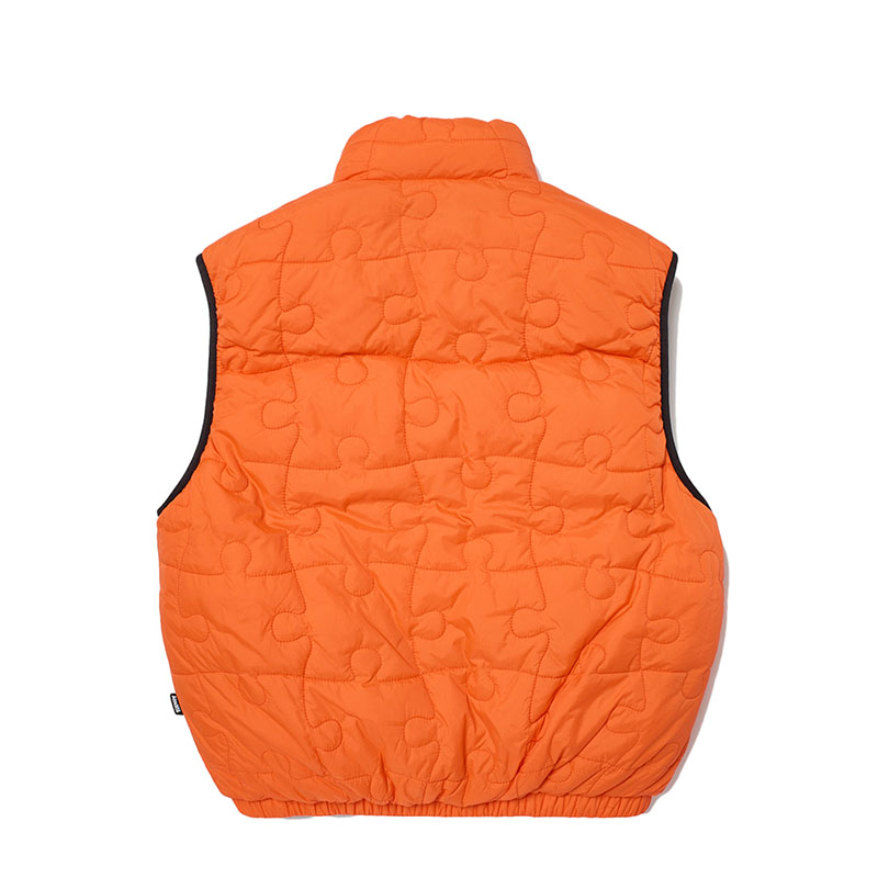 WKNDRS(ウィーケンダーズ)/ PUZZLE PUFFER VEST -CAMO-