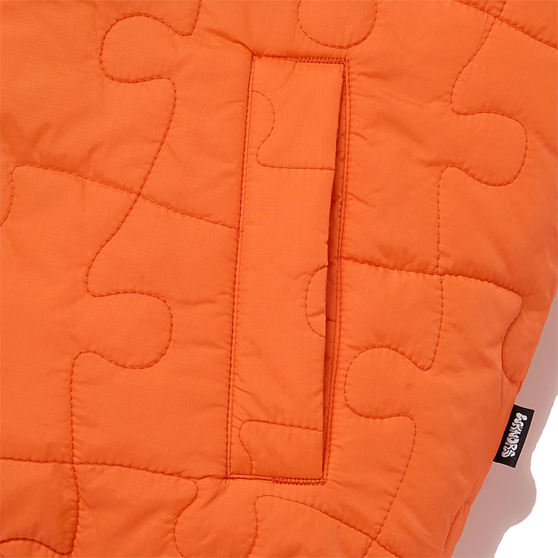 WKNDRS(ウィーケンダーズ)/ PUZZLE PUFFER VEST -CAMO-