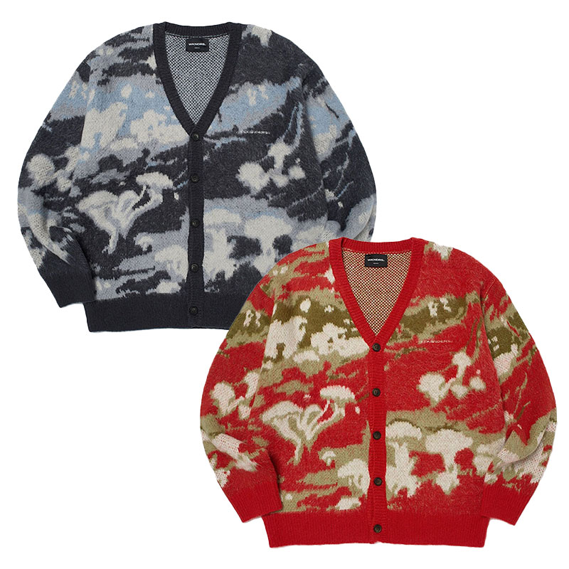 WKNDRS(ウィーケンダーズ)/ MASHROOM CARDIGAN -2COLOR-