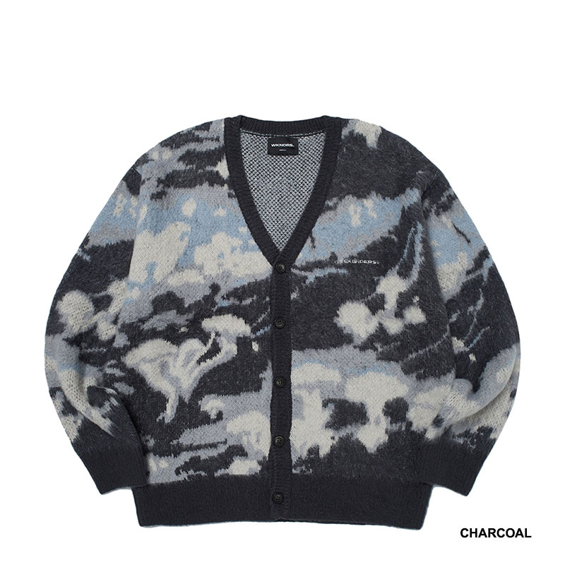 WKNDRS(ウィーケンダーズ)/ MASHROOM CARDIGAN -2COLOR-