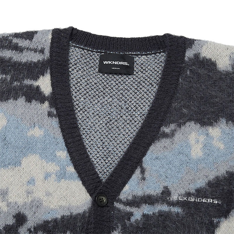 WKNDRS(ウィーケンダーズ)/ MASHROOM CARDIGAN -2COLOR-