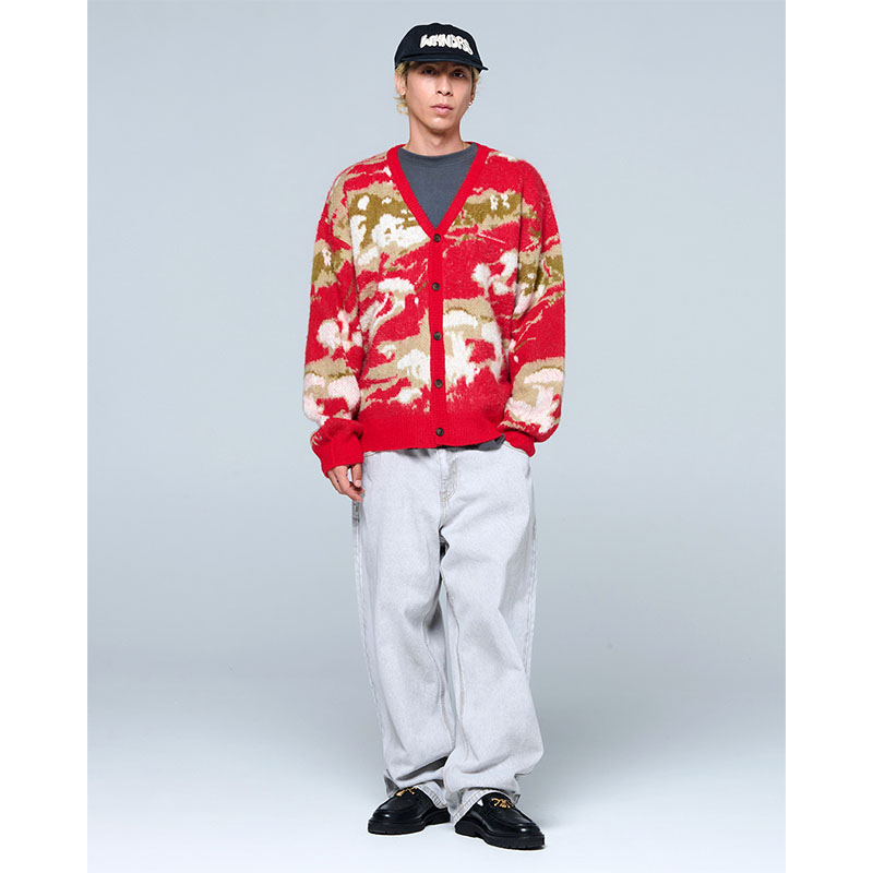 WKNDRS(ウィーケンダーズ)/ MASHROOM CARDIGAN -2COLOR-