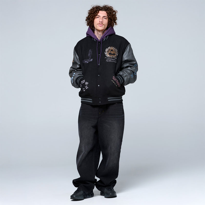 WKNDRS(ウィーケンダーズ)/ COWBOY DENIM PANTS -BLACK-