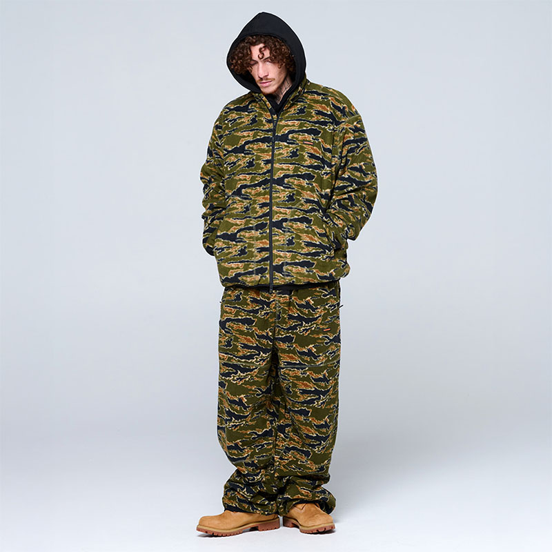 WKNDRS(ウィーケンダーズ)/ CAMO FLEECE PANTS -CAMO-